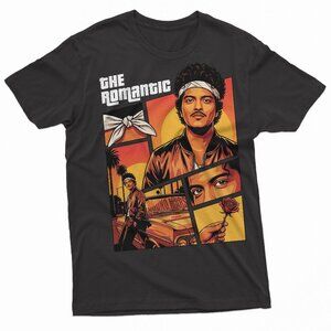 (100% NEW) Bruno Mars The Romantic T-Shirt